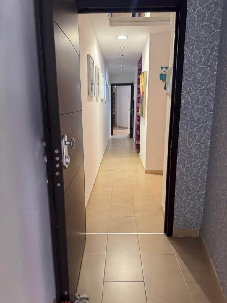 modern flat alicante hallway