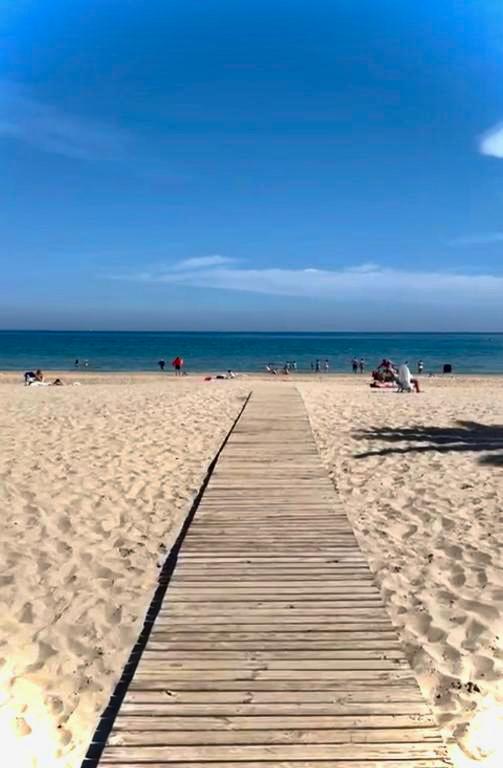 “Sunny beach view near Modern Flat Alicante vacation rental”